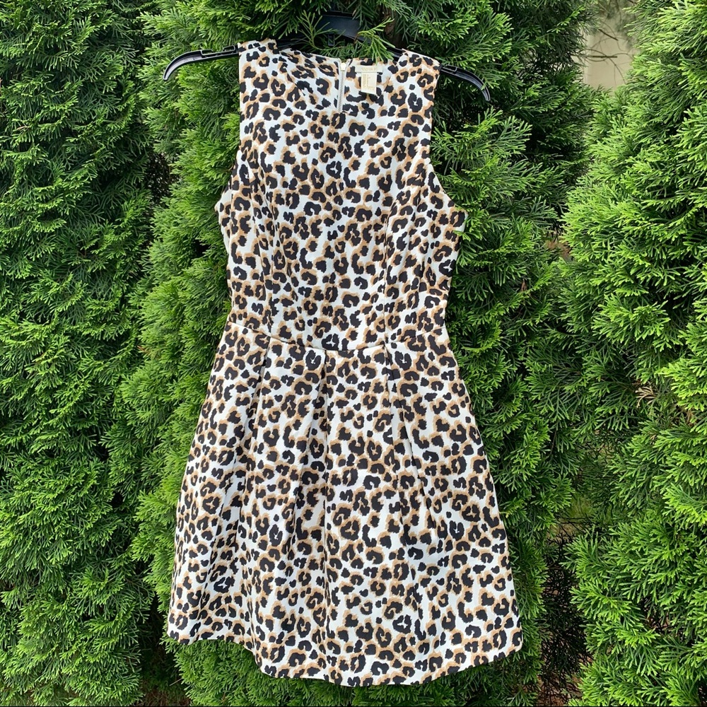 cheetah print dress